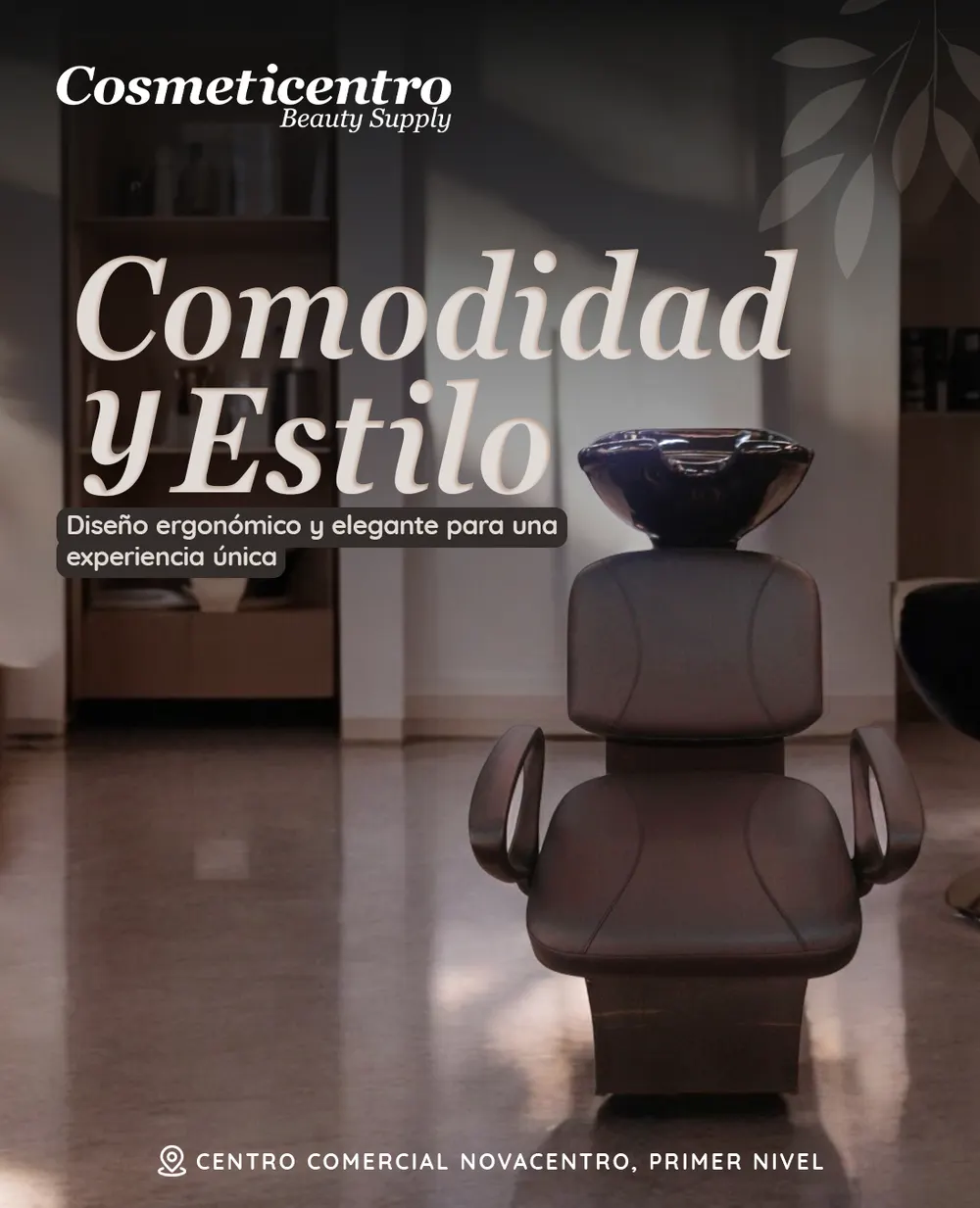Pieza para Cosmeticentro