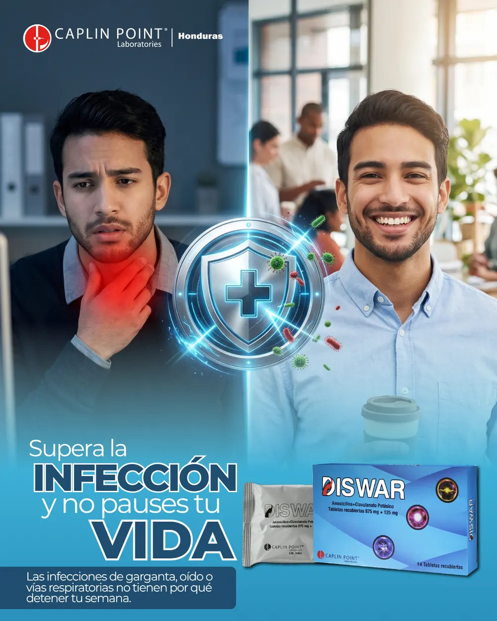 Pieza para Droguería Saimed