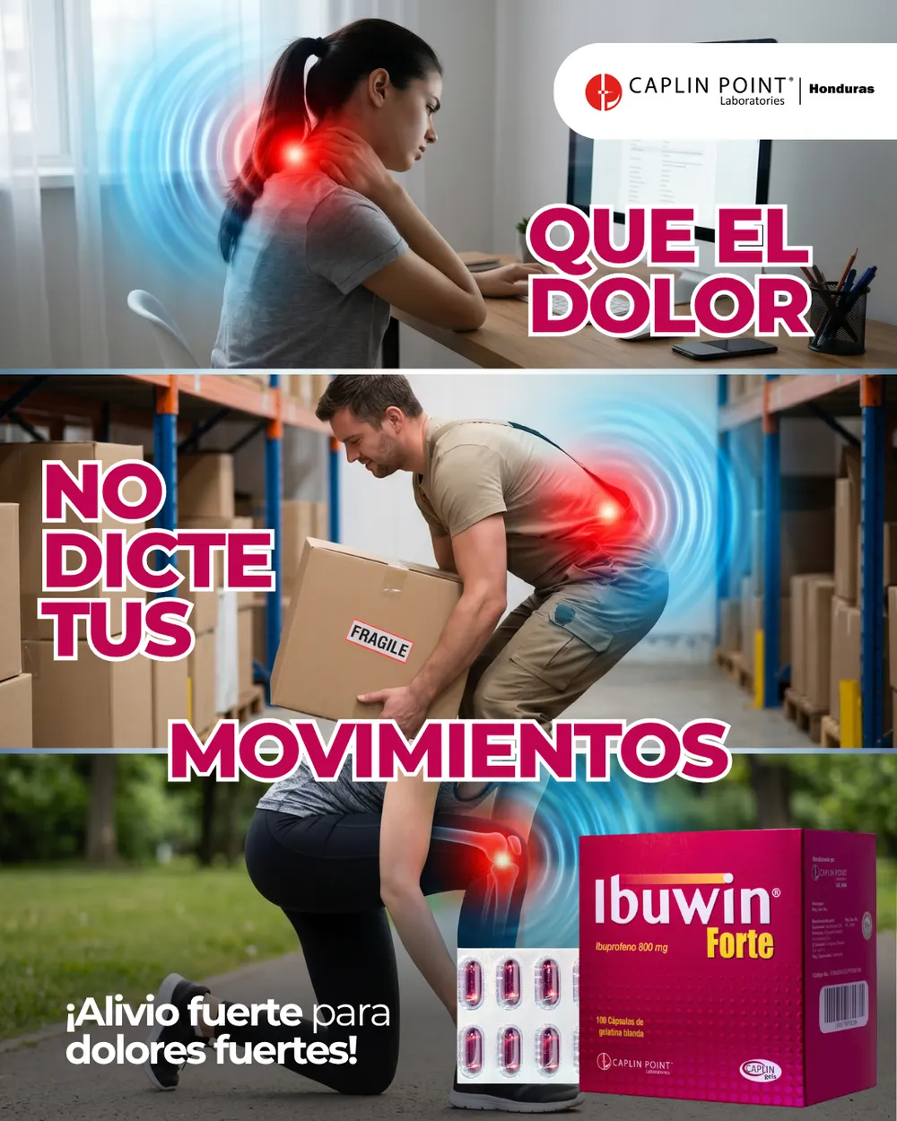 Pieza para Droguería Saimed
