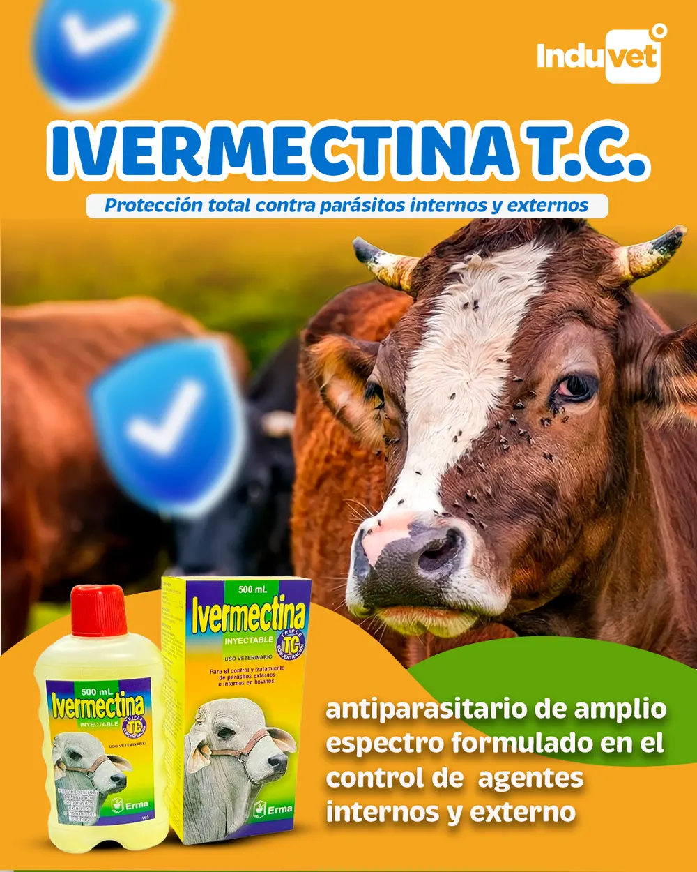 Pieza para Induvet