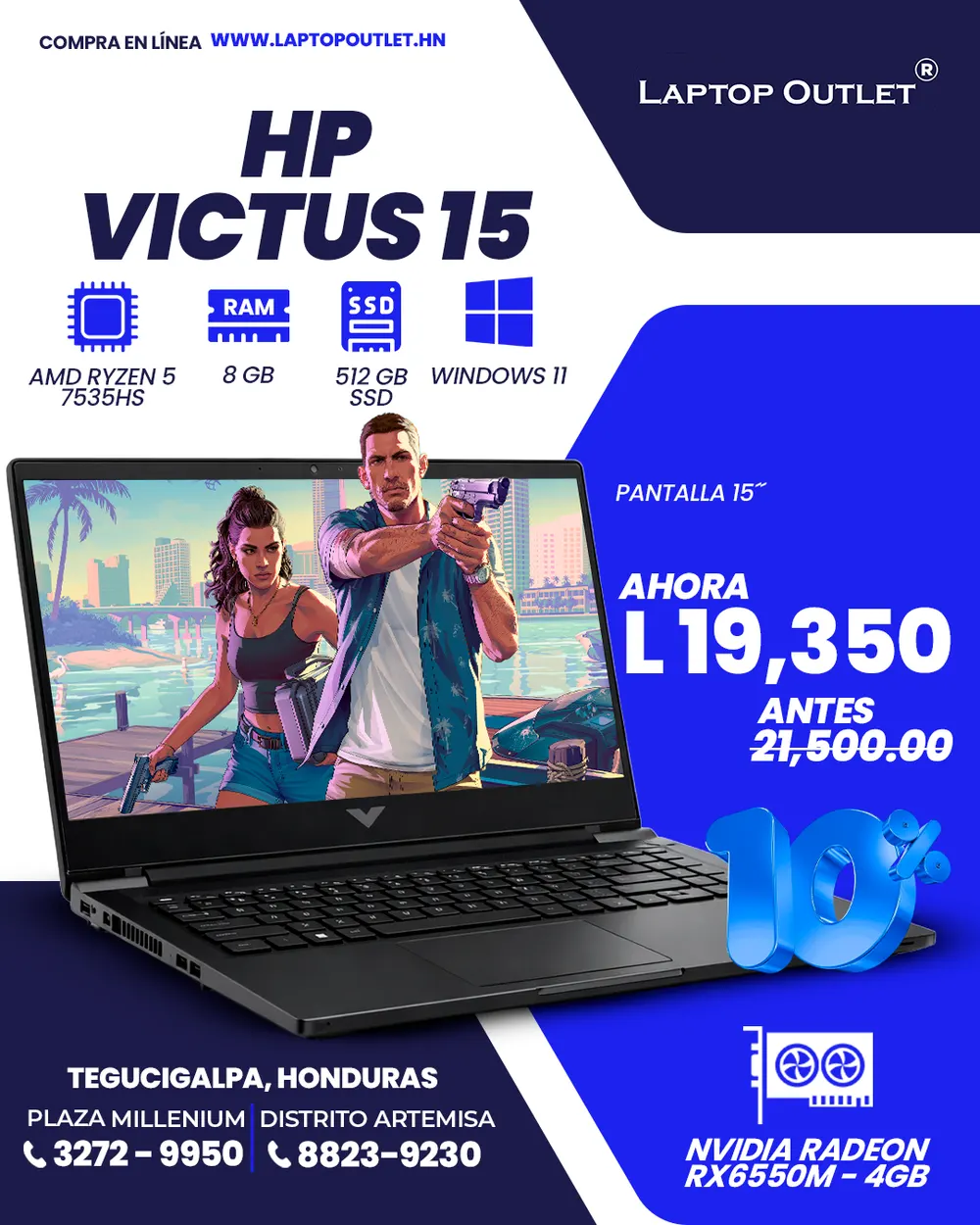 Pieza para Laptop Outlet