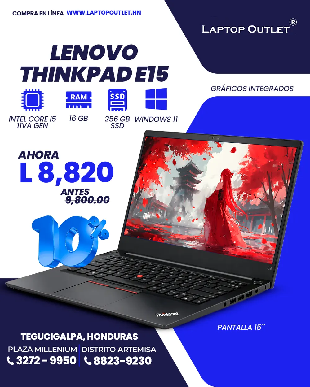 Pieza para Laptop Outlet