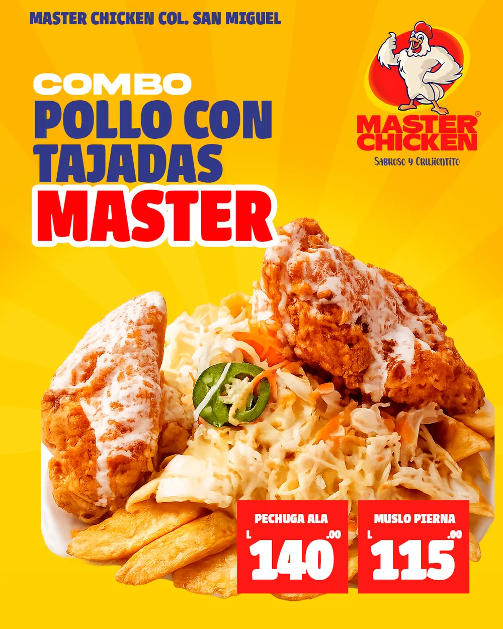 Pieza para Master Chicken