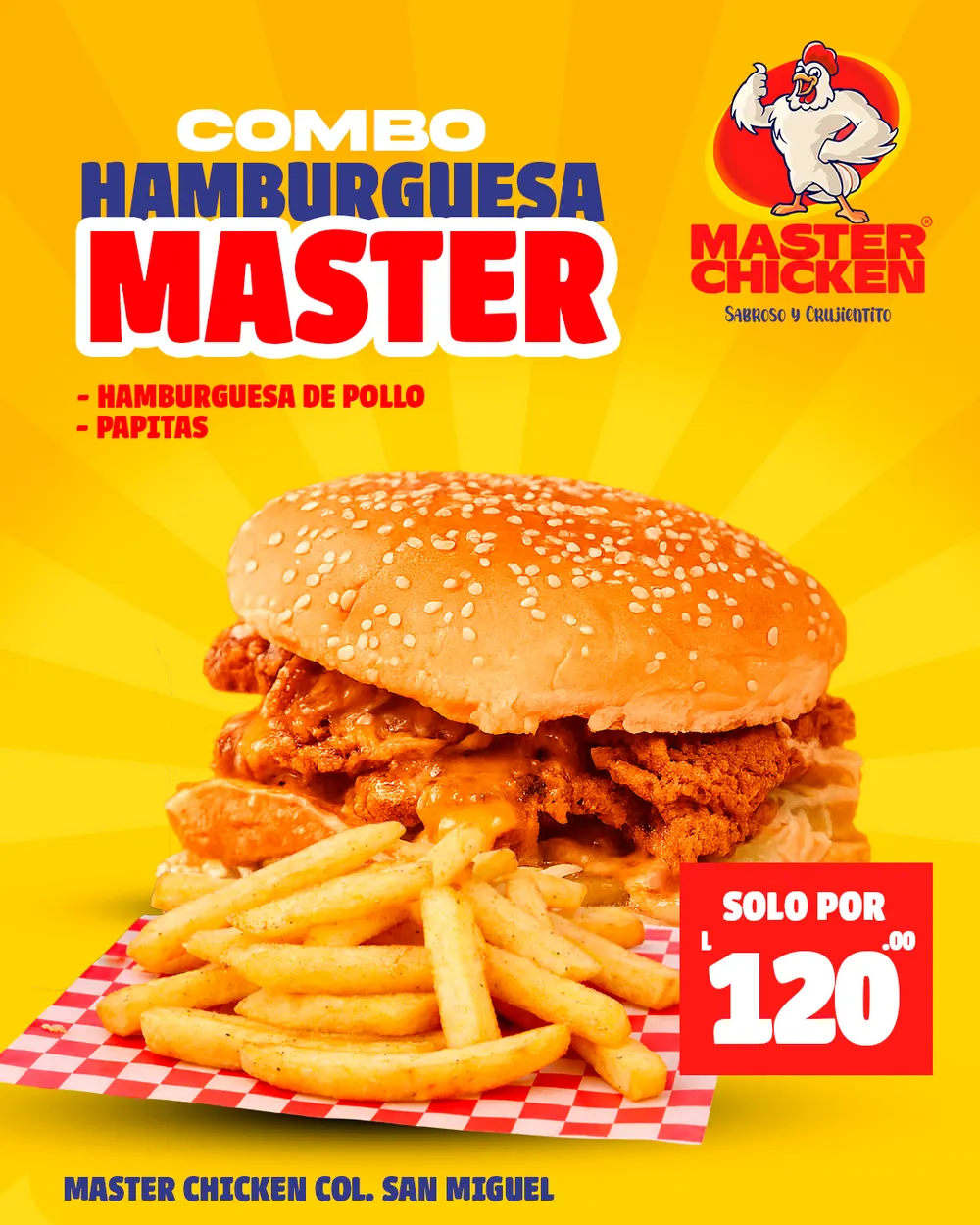 Pieza para Master Chicken
