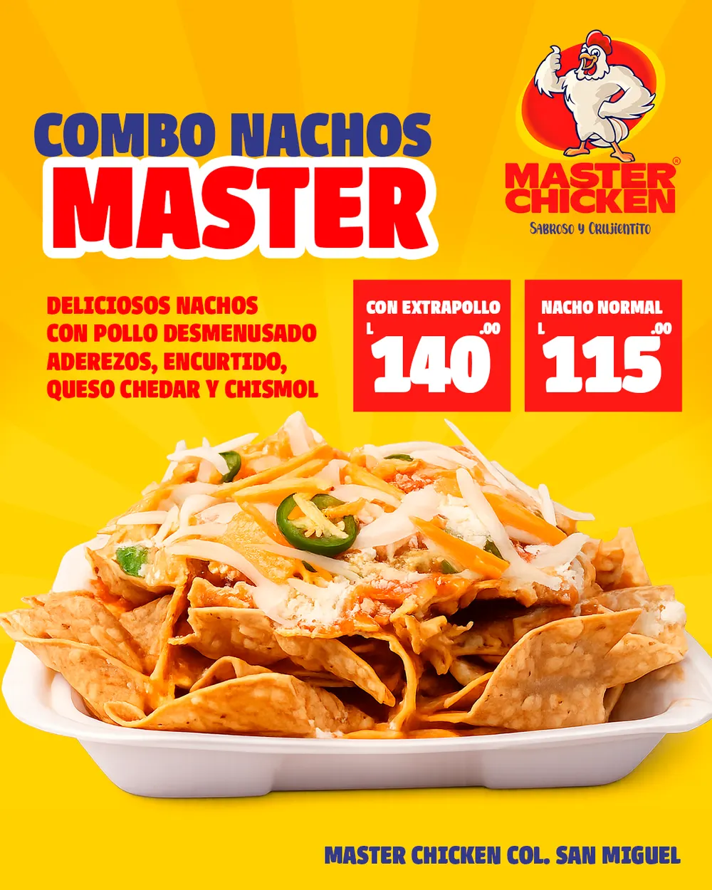 Pieza para Master Chicken