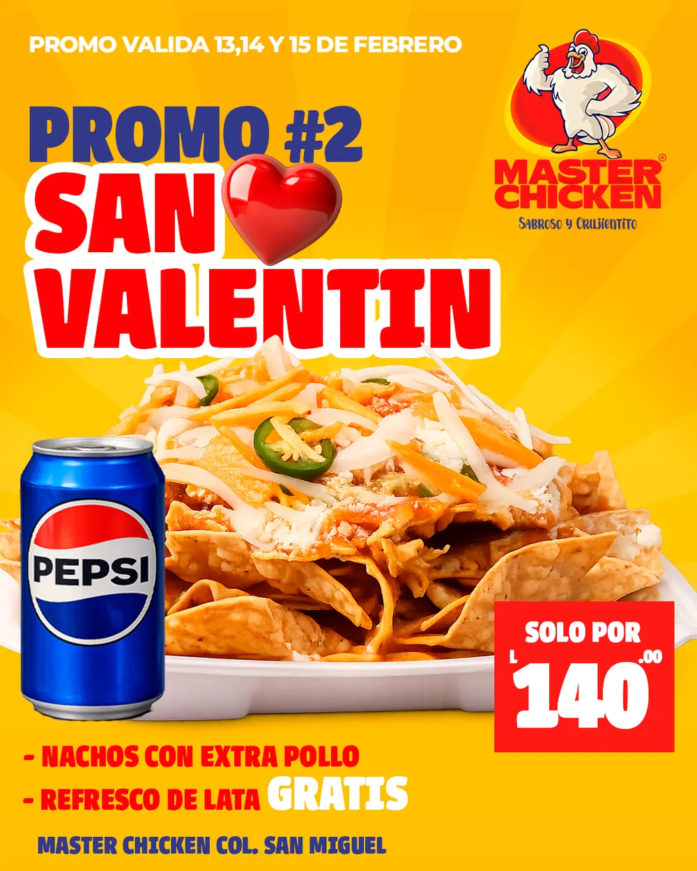 Pieza para Master Chicken