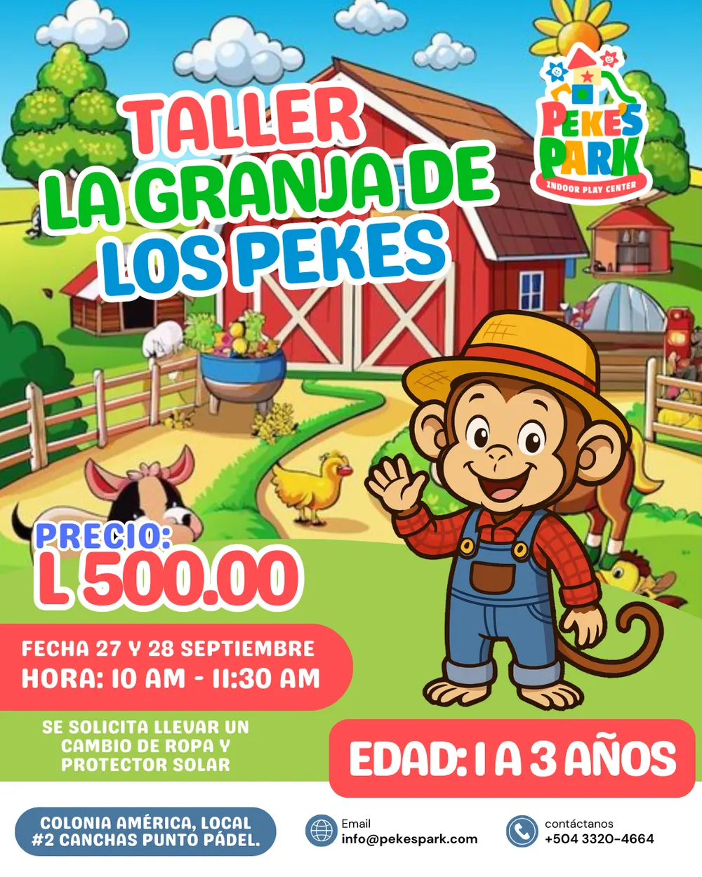 Pieza para PekesPark