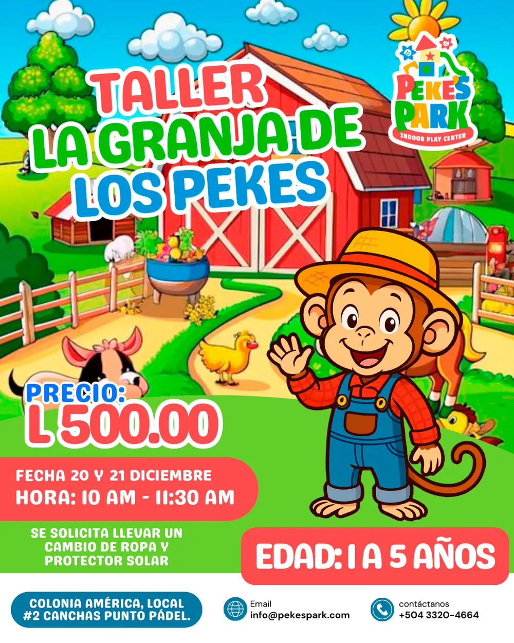 Pieza para PekesPark