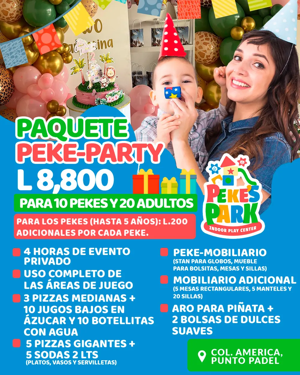 Pieza para PekesPark
