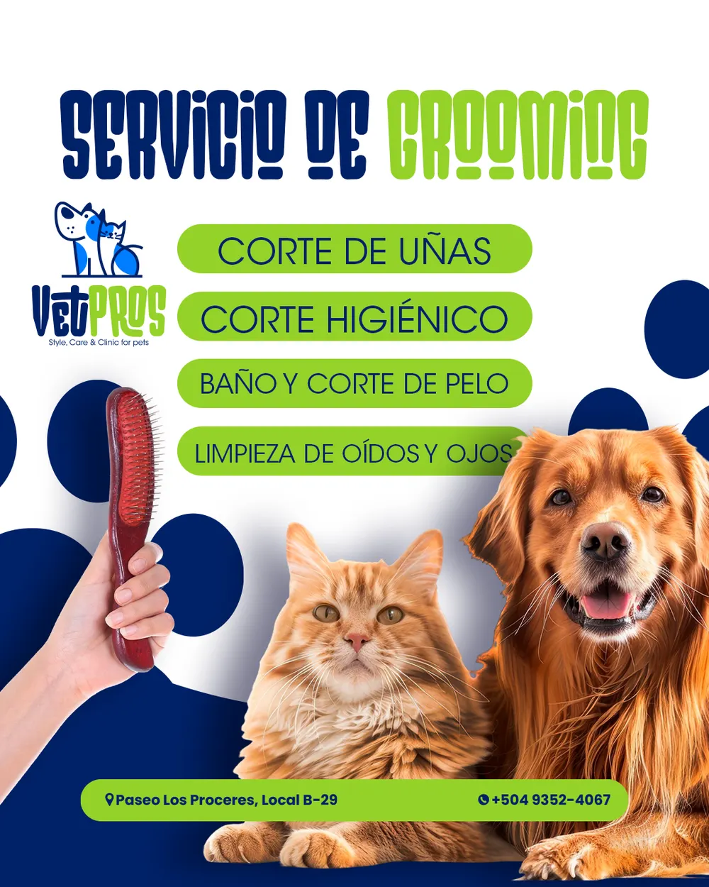 Pieza para VetPros