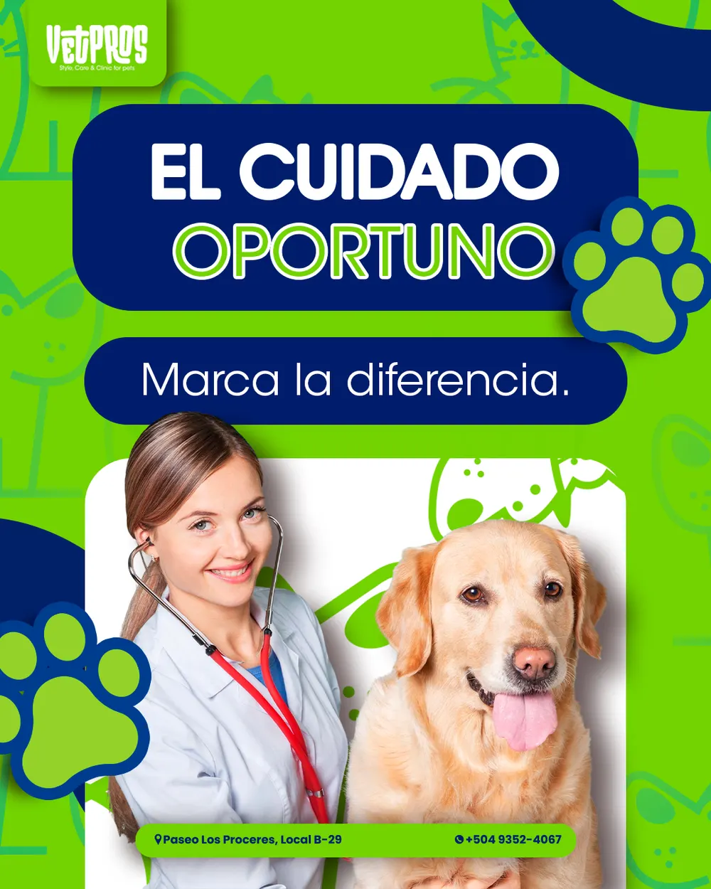 Pieza para VetPros